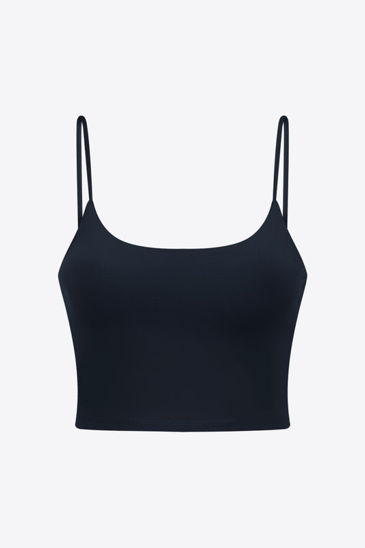 Feel Like Skin Scoop Neck Sports Cami